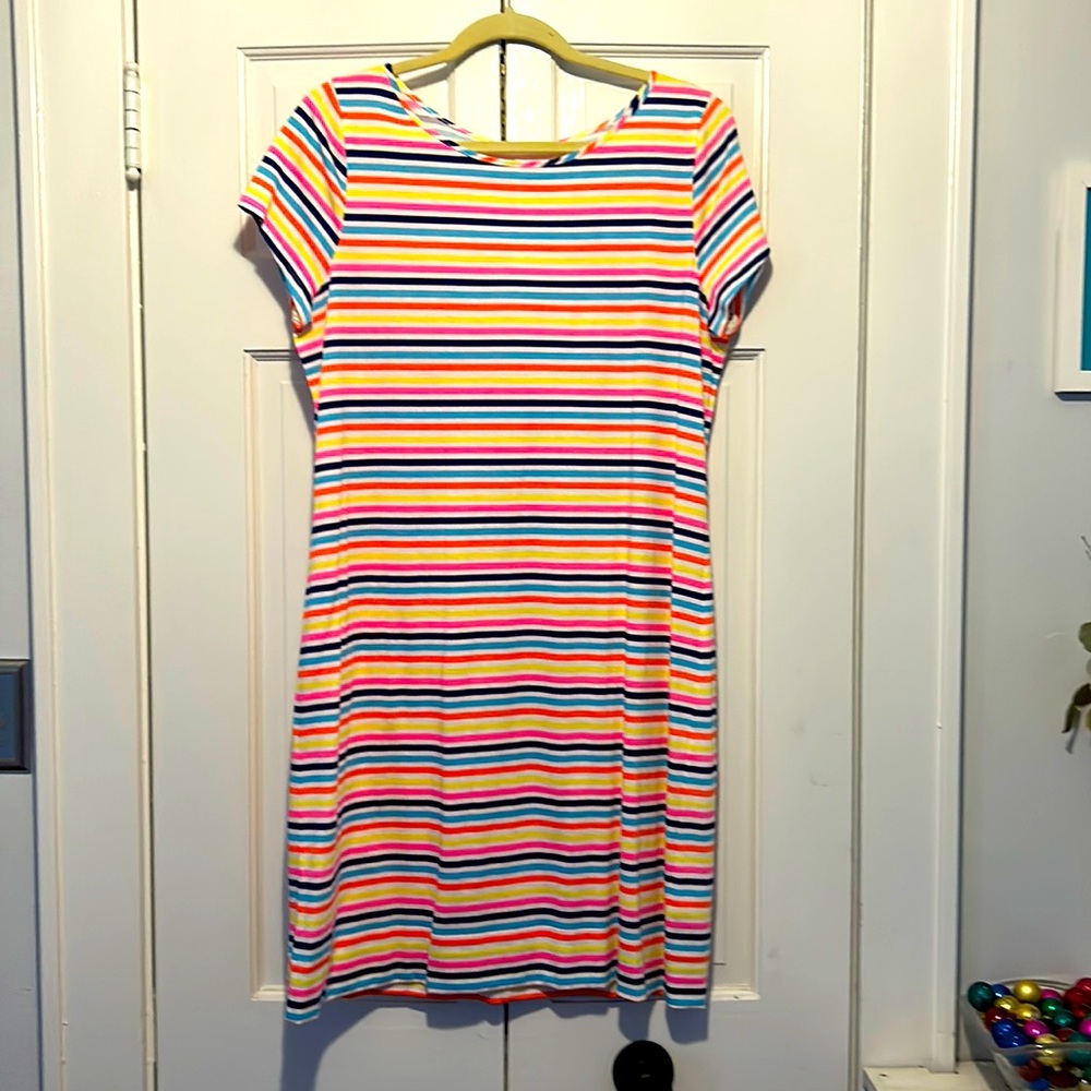 Lilly Pulitzer Striped Short Sleeve Dress